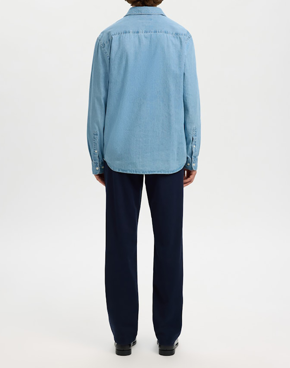 SELECTED SLMREGCLAUS CARLO DENIM LS SHIRT NOOS