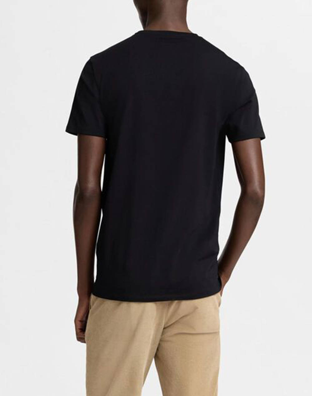 SELECTED SLHNEWPIMA SS O-NECK TEE NOOS