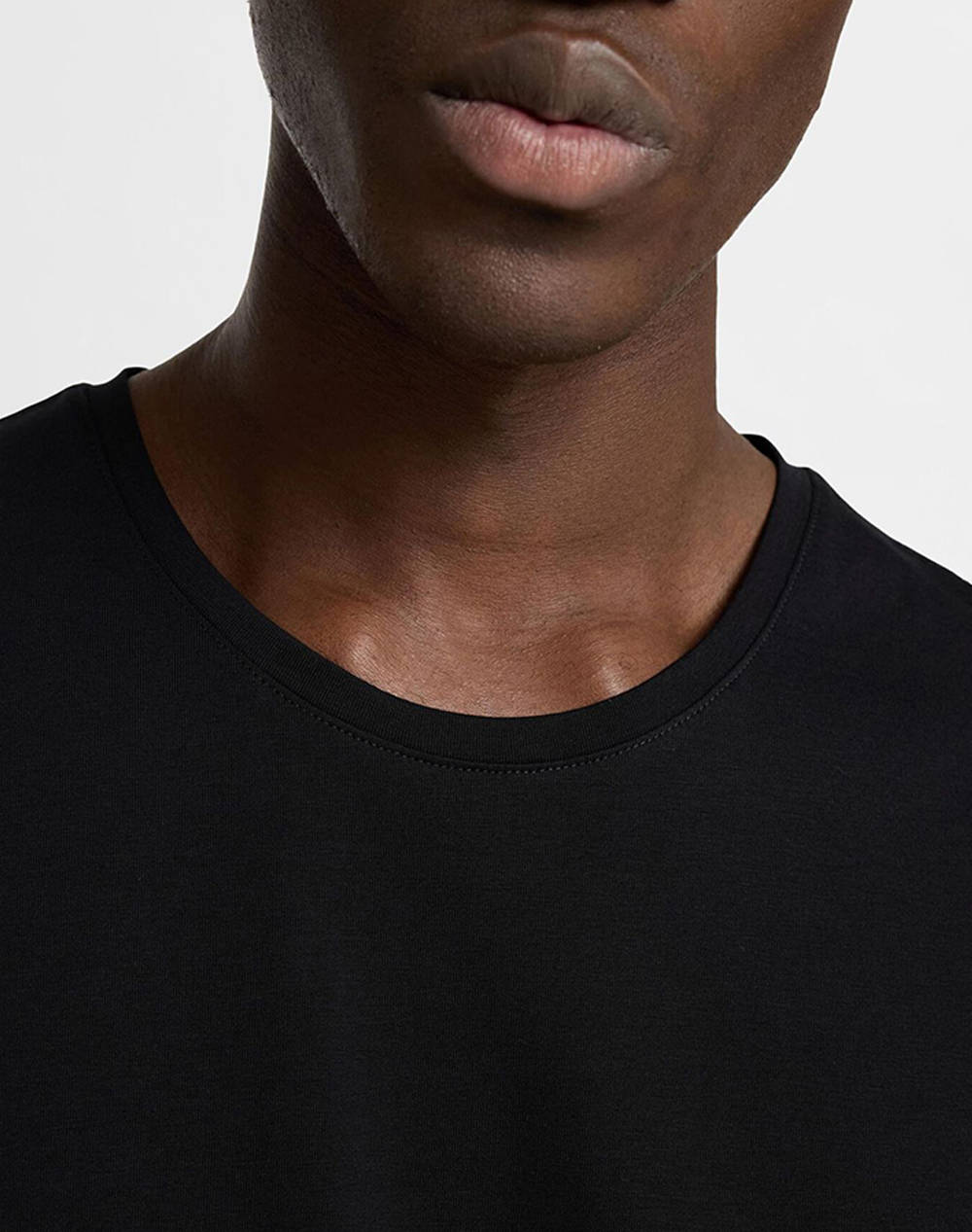 SELECTED SLHNEWPIMA SS O-NECK TEE NOOS