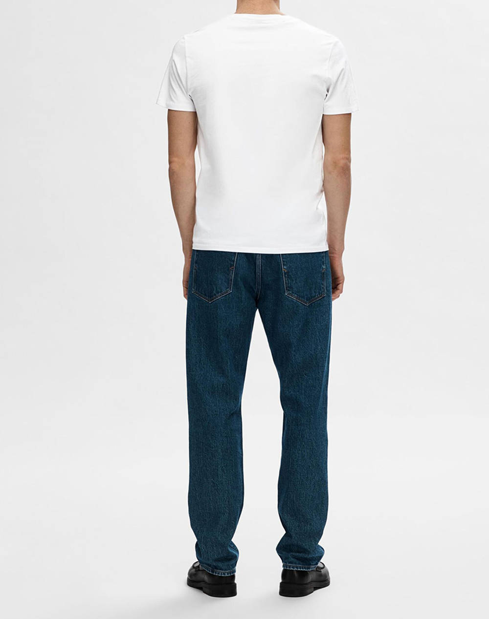 SELECTED SLHNEWPIMA SS O-NECK TEE NOOS