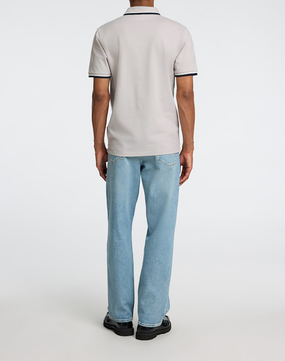 SELECTED SLMSLIM-ATLAS SPORT SS POLO NOOS