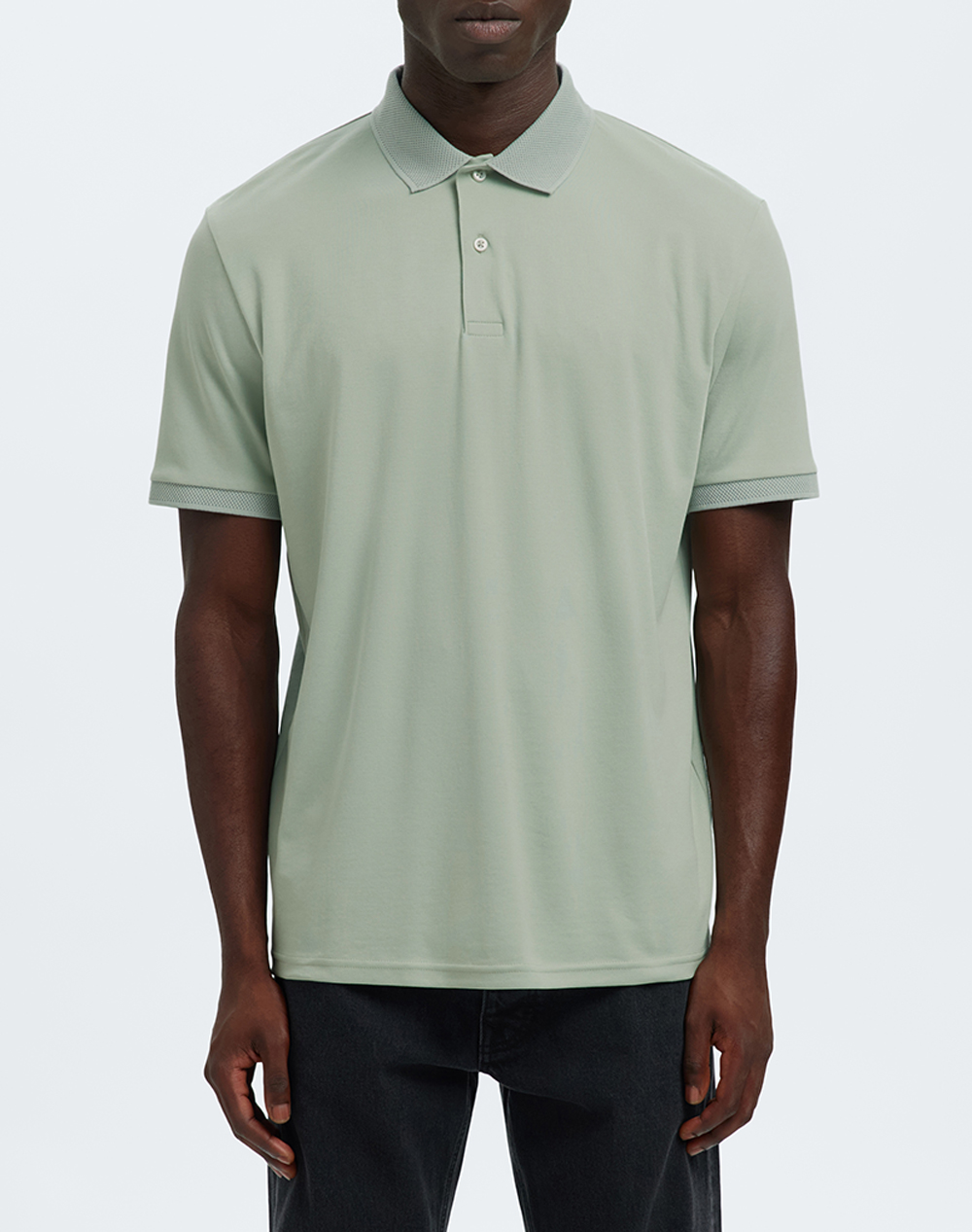 SELECTED SLMFAVE BUTTON SS POLO NOOS