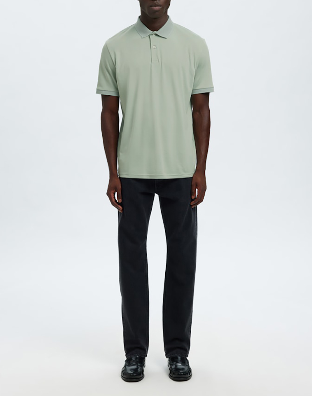 SELECTED SLMFAVE BUTTON SS POLO NOOS