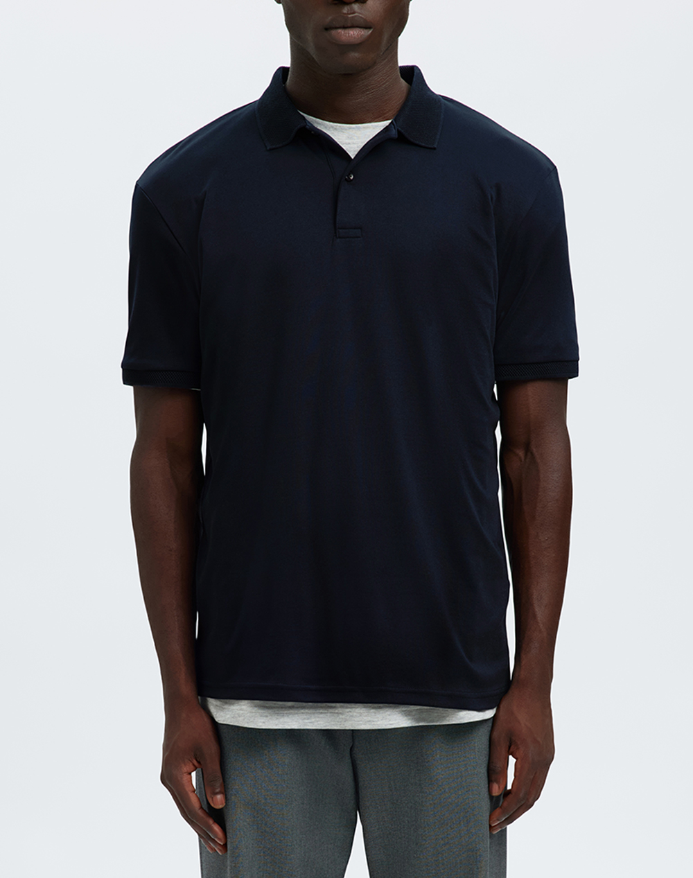SELECTED SLMFAVE BUTTON SS POLO NOOS