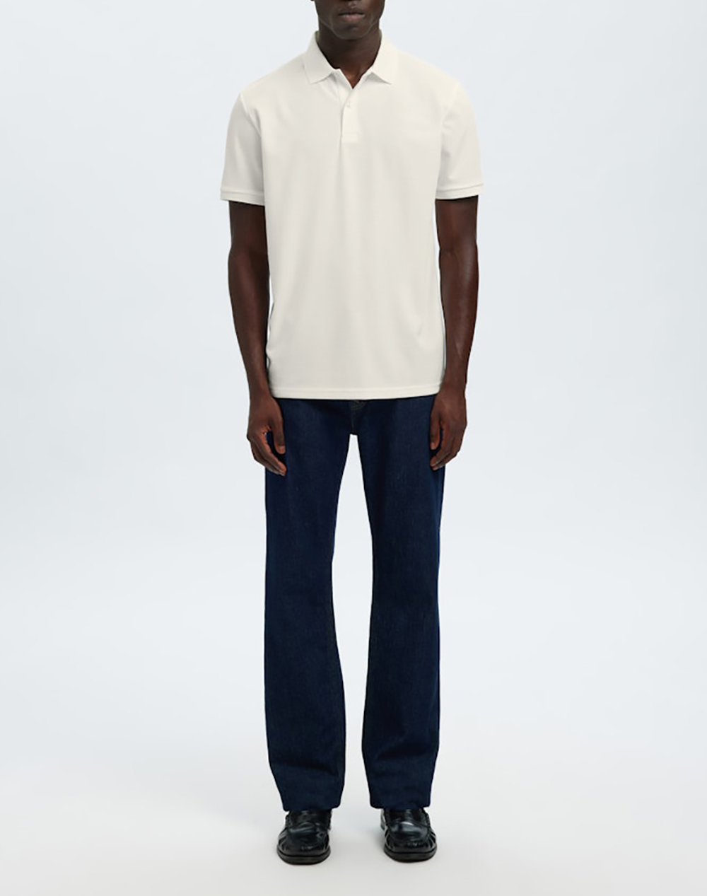 SELECTED SLMFAVE BUTTON SS POLO NOOS