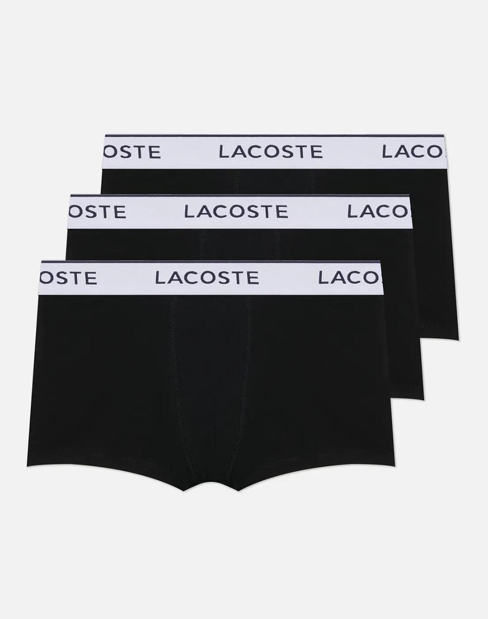 LACOSTE КОМПЛЕКТ ОТ 3 БЕЛЬО TRUNK UNDERWEAR TRUNK