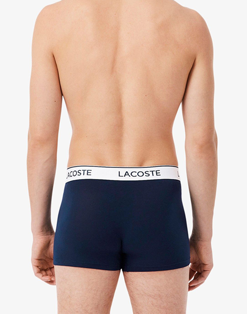 LACOSTE КОМПЛЕКТ ОТ 3 БЕЛЬО TRUNK UNDERWEAR TRUNK
