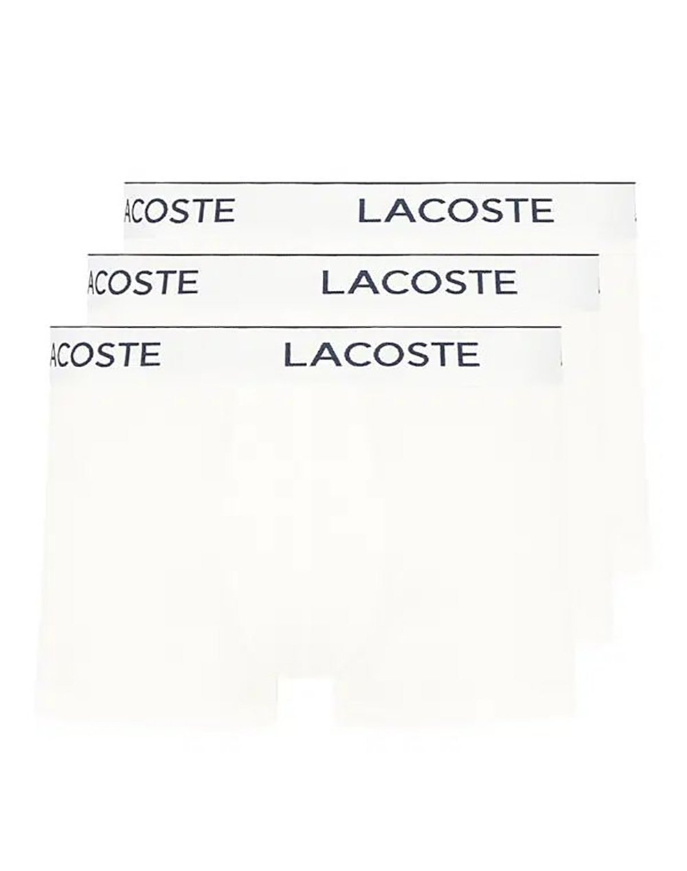 LACOSTE КОМПЛЕКТ ОТ 3 БЕЛЬО TRUNK UNDERWEAR TRUNK