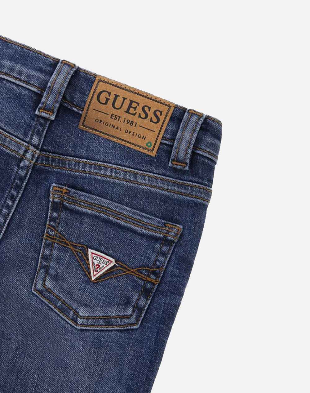 GUESS DENIM SKINNY PANTS_C - ECO CARRY SS INDACO TROUSERS B