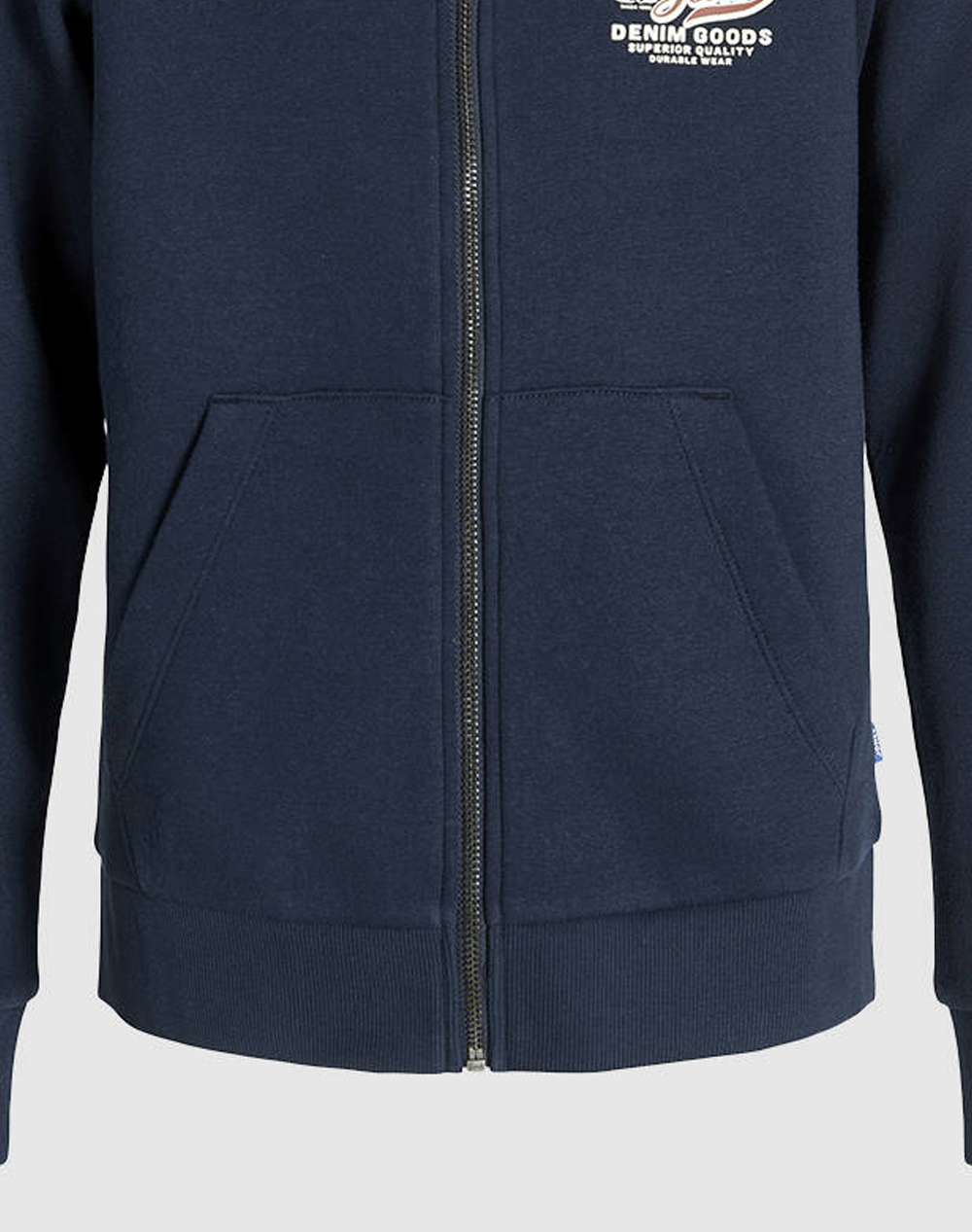 JACK&JONES JJELOGO SWEAT ZIPHOOD 2COL NOOS JNR