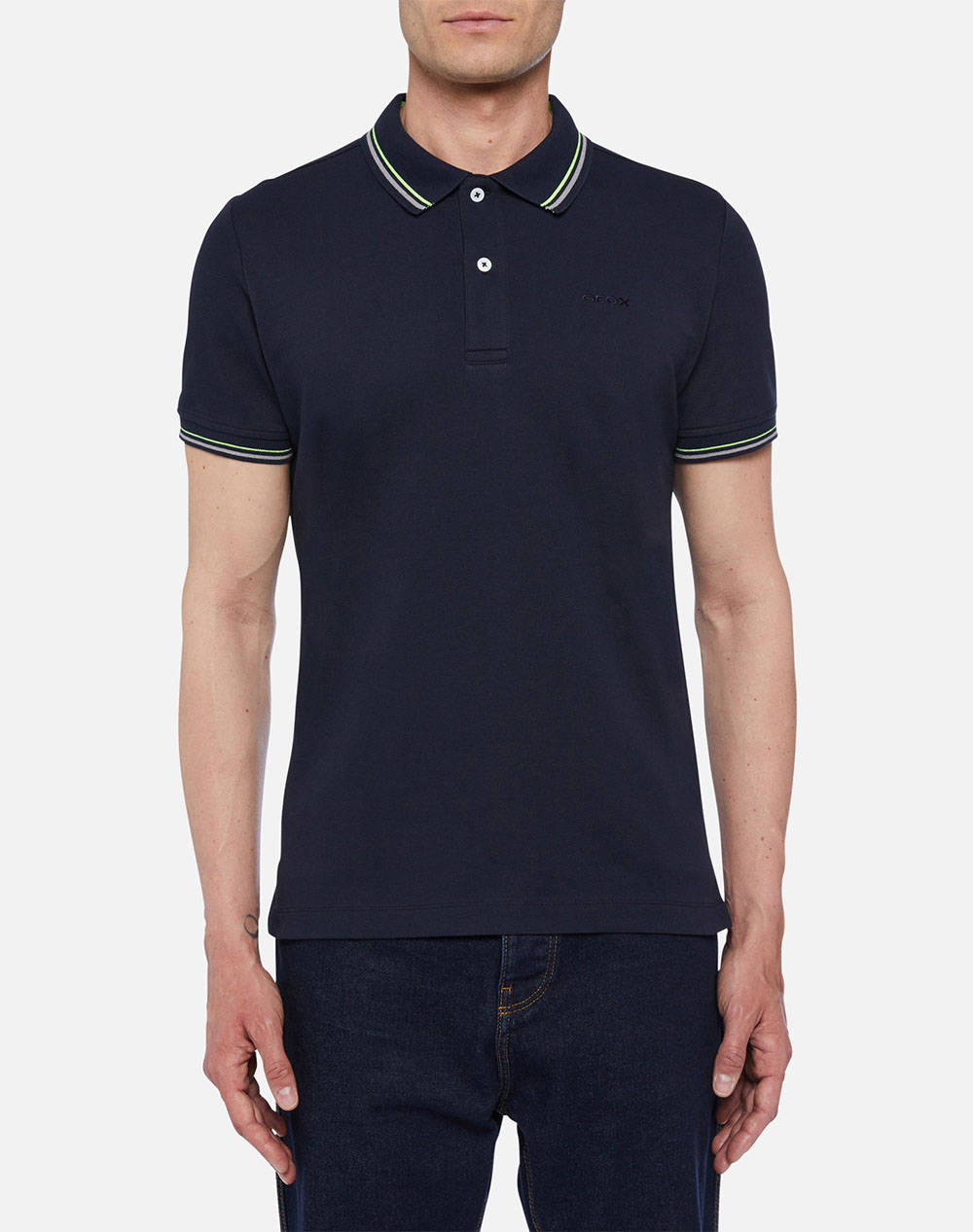 GEOX M SUNSTAINABLE POLO-PIQUET