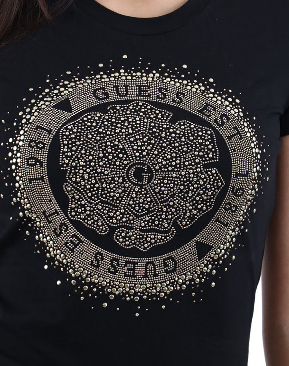 GUESS SS CN ROUND CAMELIA TEE ДАМСКА БЛУЗА