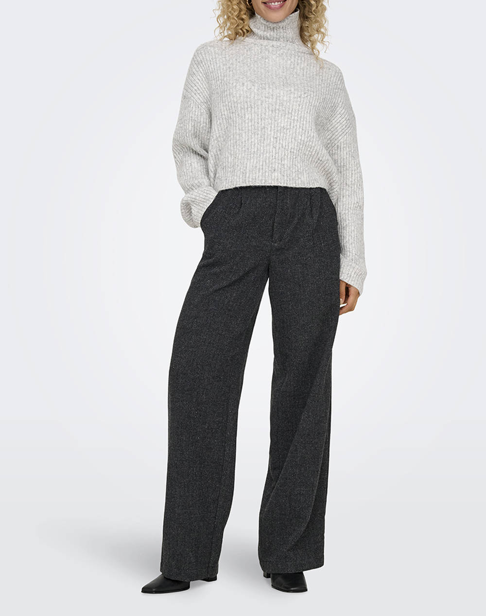 ONLY ONLCORA HW HB WIDE PANT TLR