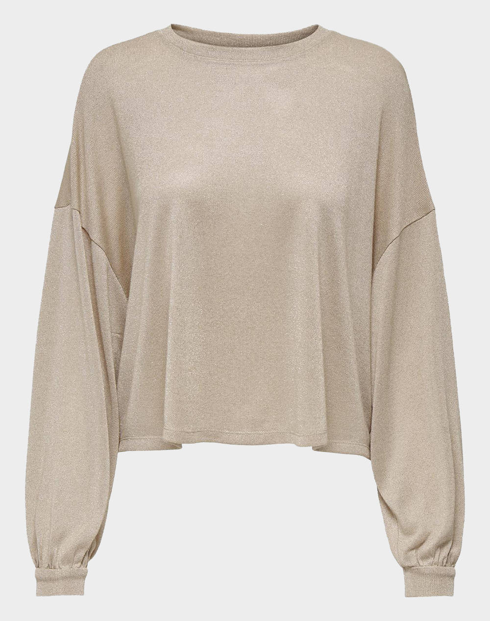 ONLY ONLAMBER L/S LOOSE GLITTER TOP JRS