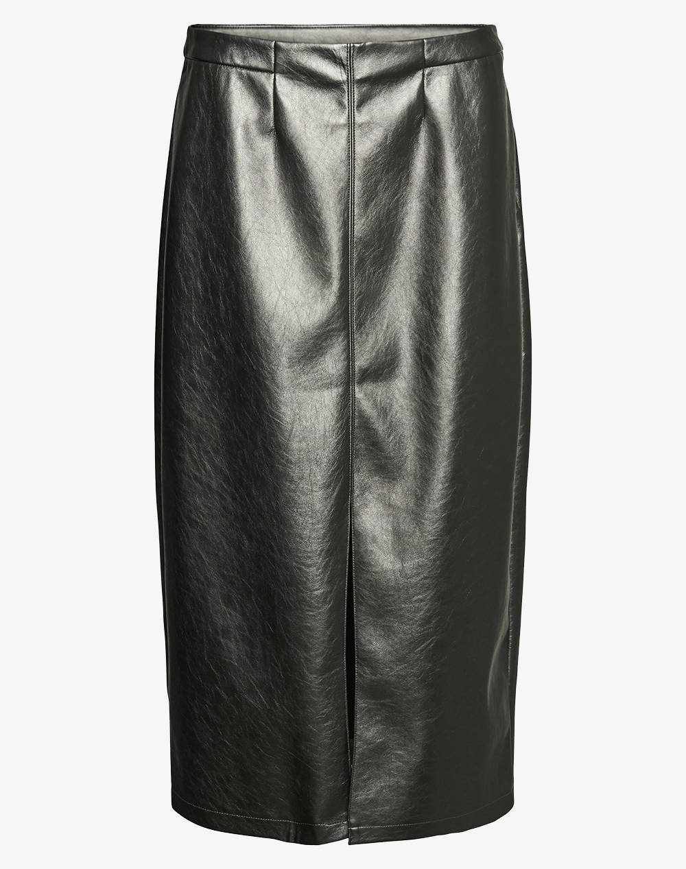 VERO MODA VMCAMILLA COATED MIDI SKIRT