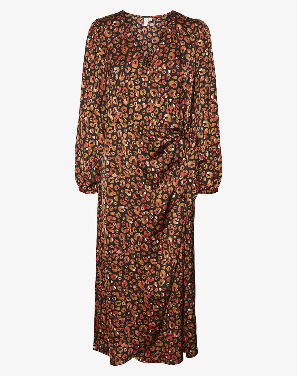 VERO MODA VMRUBIA L/S 7/8 WRAP DRESS WVN BTQ GA