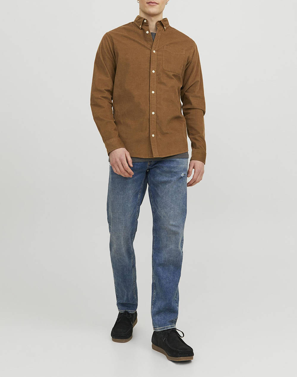 JACK&JONES JJECLASSIC CORD SHIRT LS SN