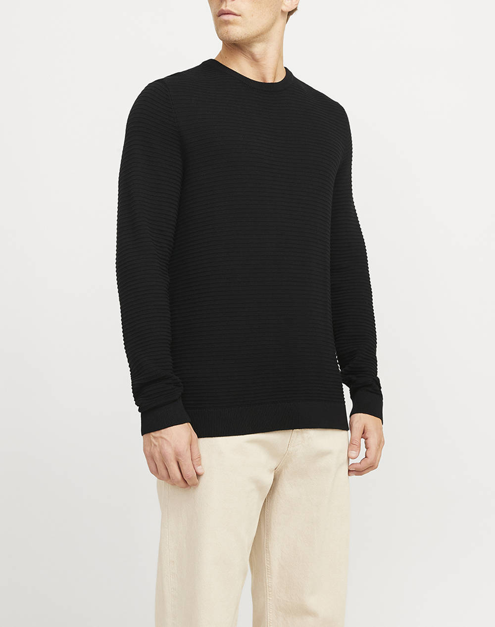 JACK&JONES JJOTTO KNIT CREW NECK LN