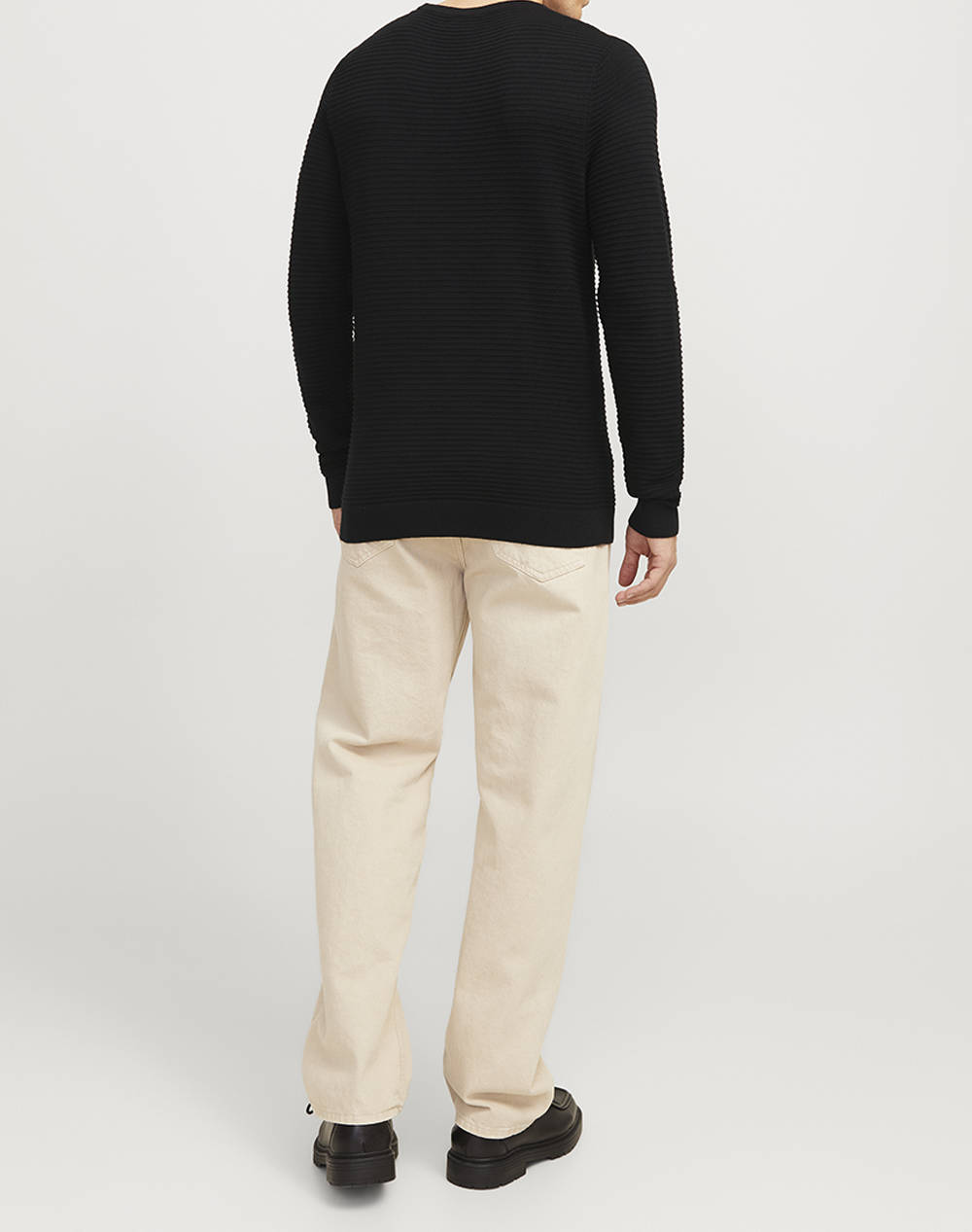 JACK&JONES JJOTTO KNIT CREW NECK LN