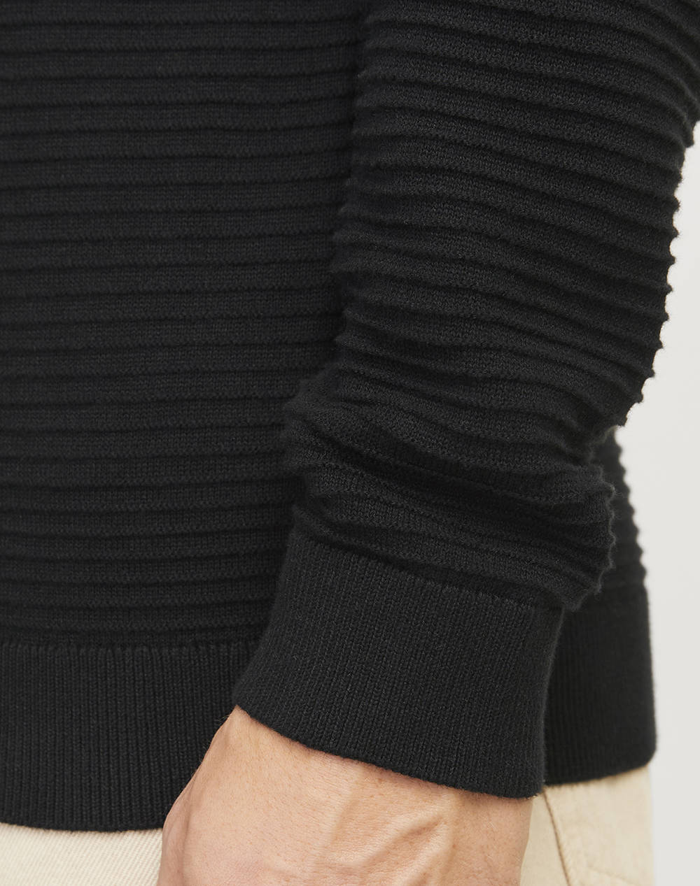 JACK&JONES JJOTTO KNIT CREW NECK LN