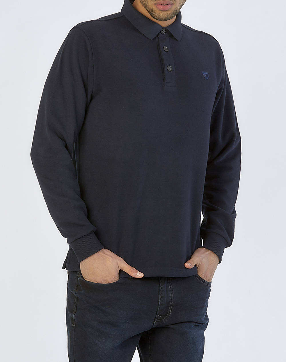 LEXTON SWEATSHIRTS POLO ΚΟΥΜΠΙ