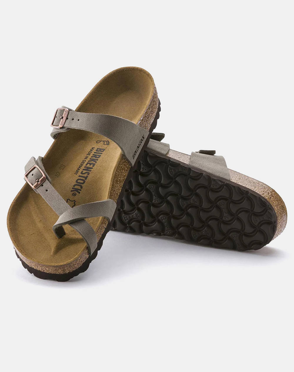 BIRKENSTOCK F25 SYNTHETICS MAYARI BFBC STONE 35 - 46 REGULAR CORE ESSENTIAL ОБУВКИ UNISEX