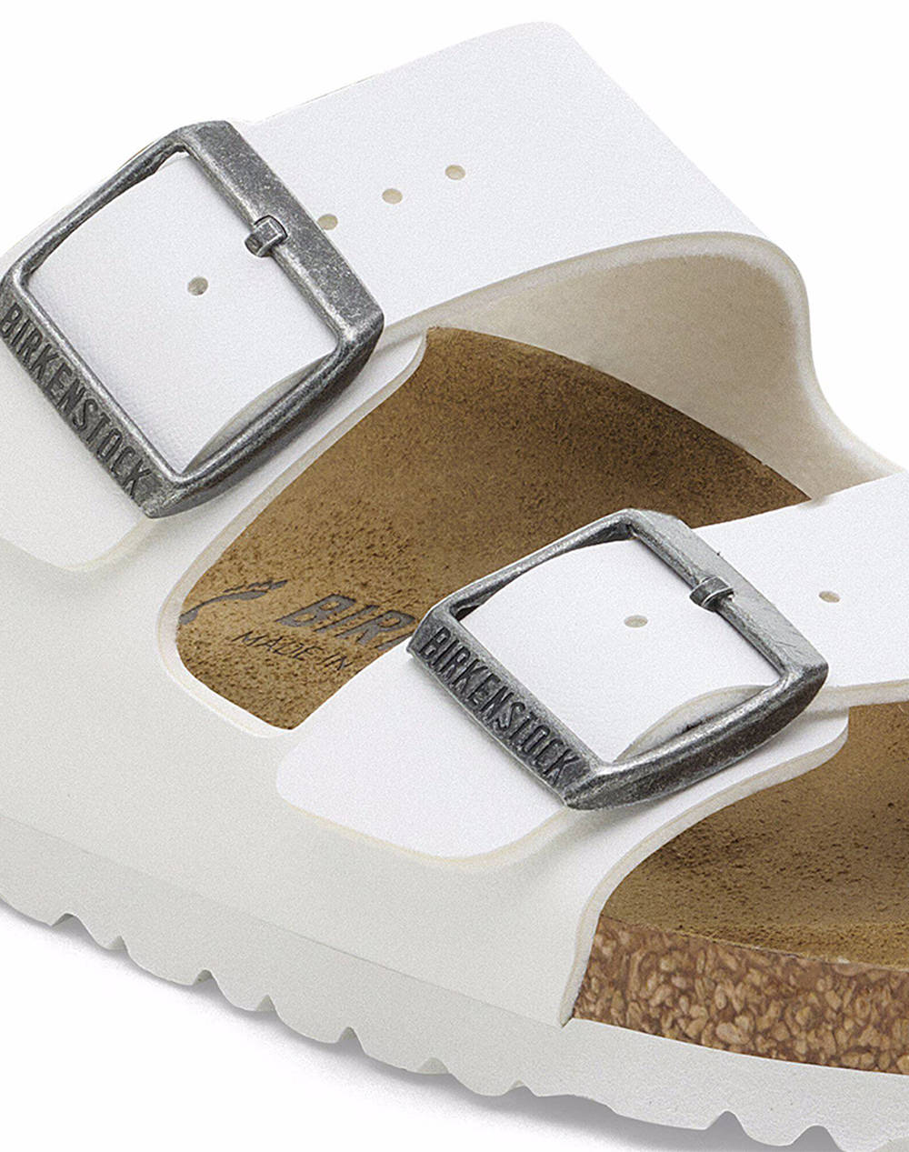 BIRKENSTOCK SYNTHETICS ARIZONA BF WHITE 35 - 46 NARROW CORE ESSENTIAL ДАМСКИ UNISEX