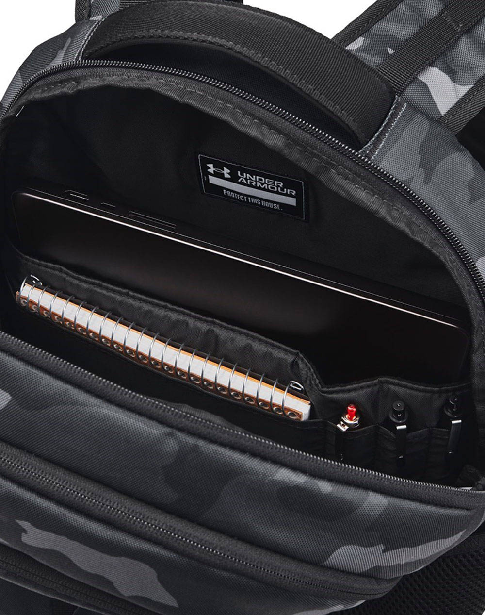 UNDER ARMOUR UA Hustle 6.0 Backpack (Размери: 16.5 x 51 x 32см.)