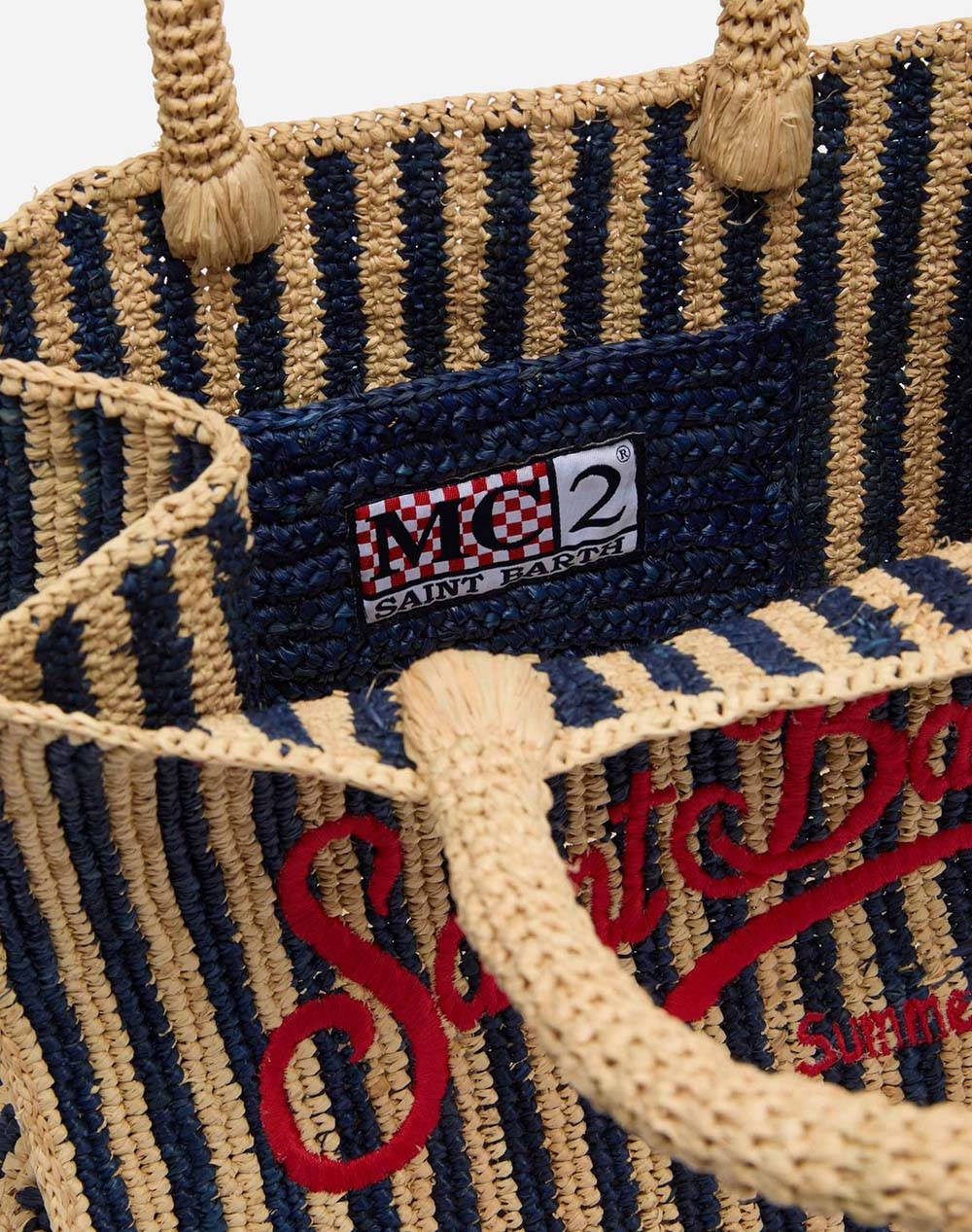MC2 COLETTE RAFFIA-COLETTE RAFFIA-STRIPES MINI V 61 EMB (Размери : 30 x 22 x 15см.)