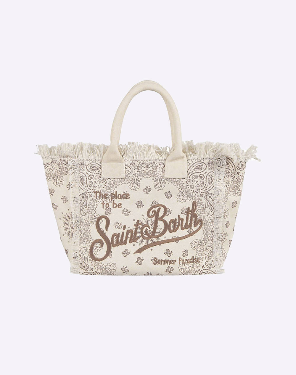 MC2 VANITY-ACC. BORSA CANVAS DONNA-BANDANNA ROUND 10 EMB (Размери :40 x 32 x 20см.)