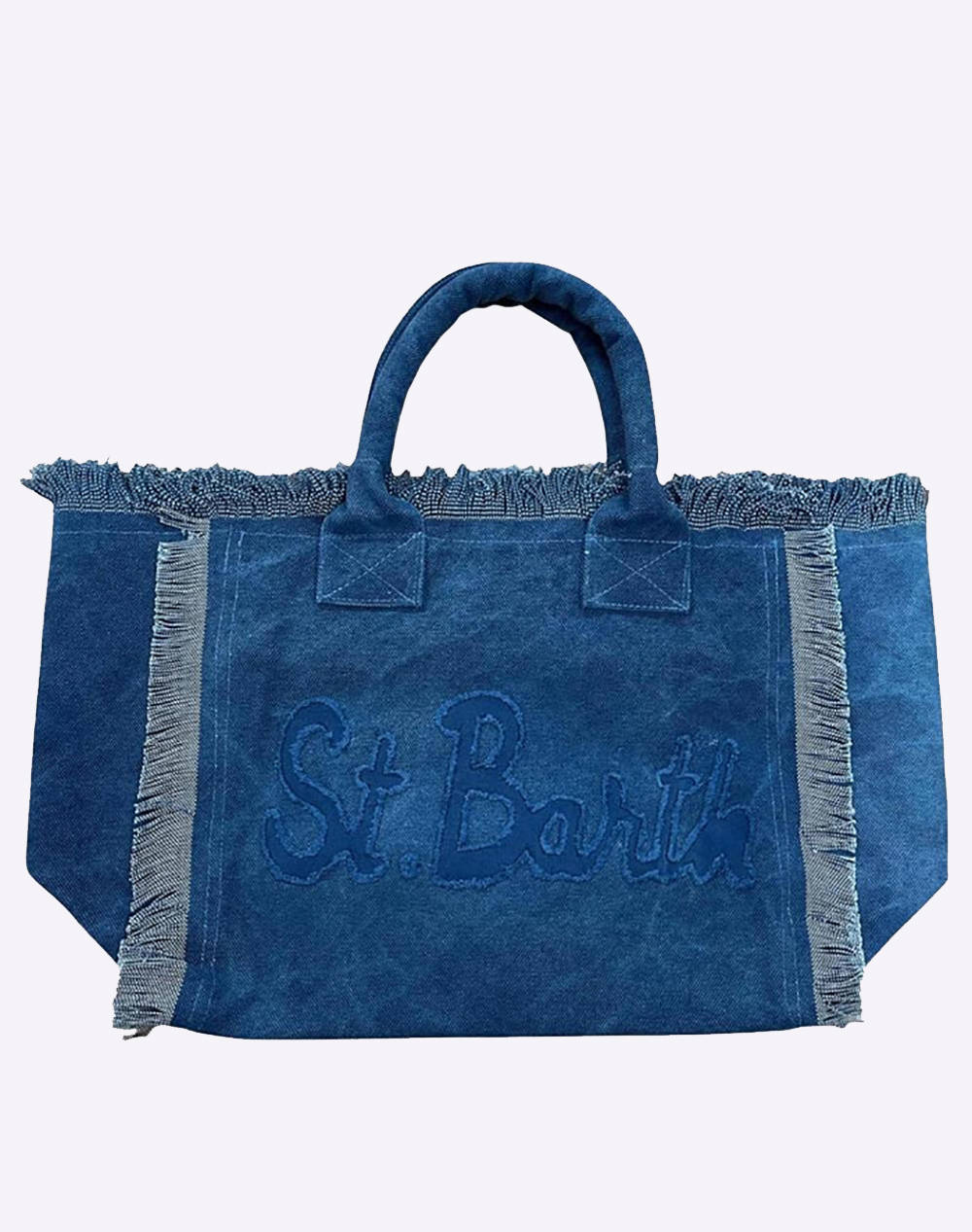 MC2 VANITY PATCH-ACC. BORSA CANVAS DONNA PATCH-ST BARTH DEN (Размери :40 x 32 x 20см.)