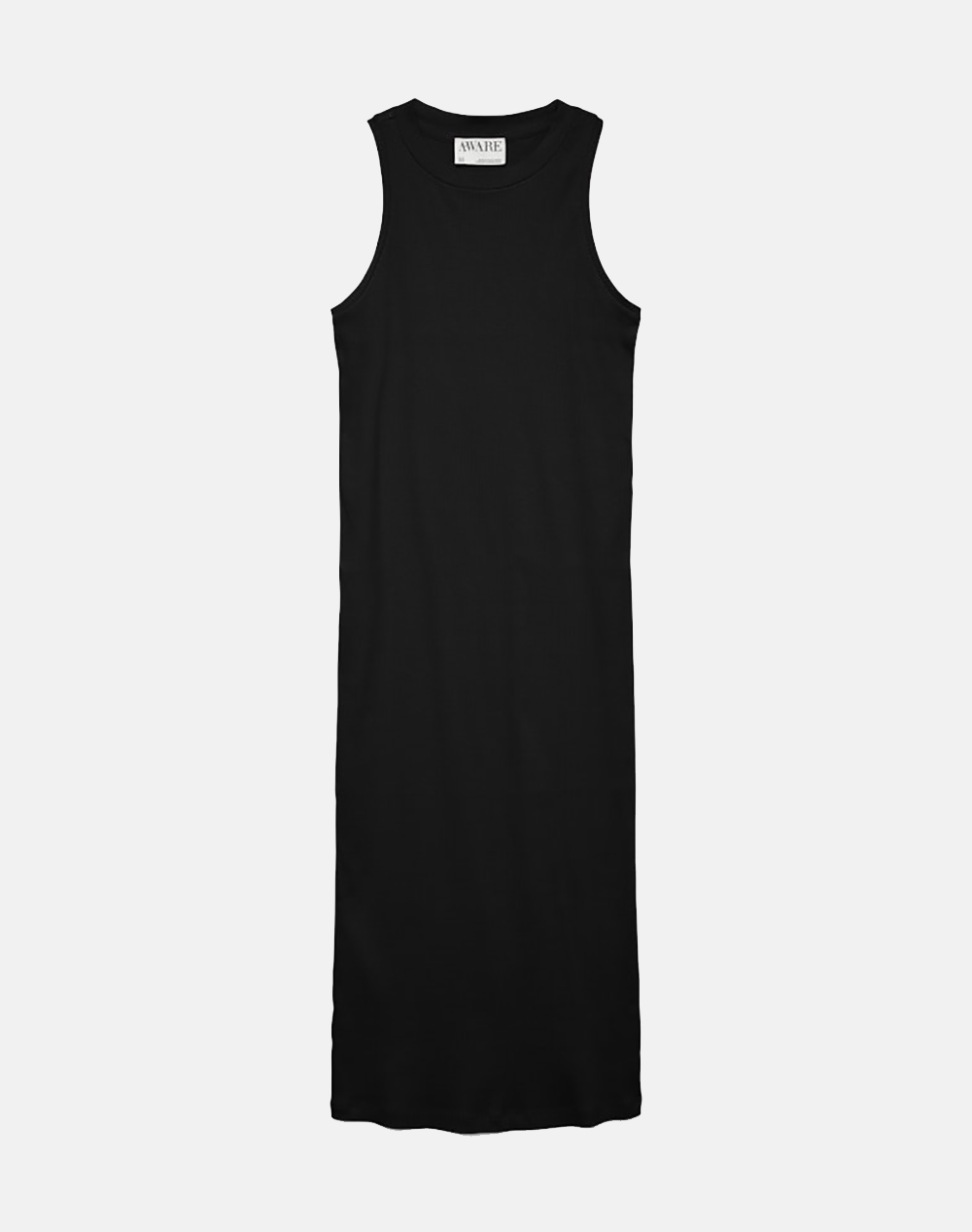 AWARE AWLAVENDER SL O-NECK CALF DRESS NOOS