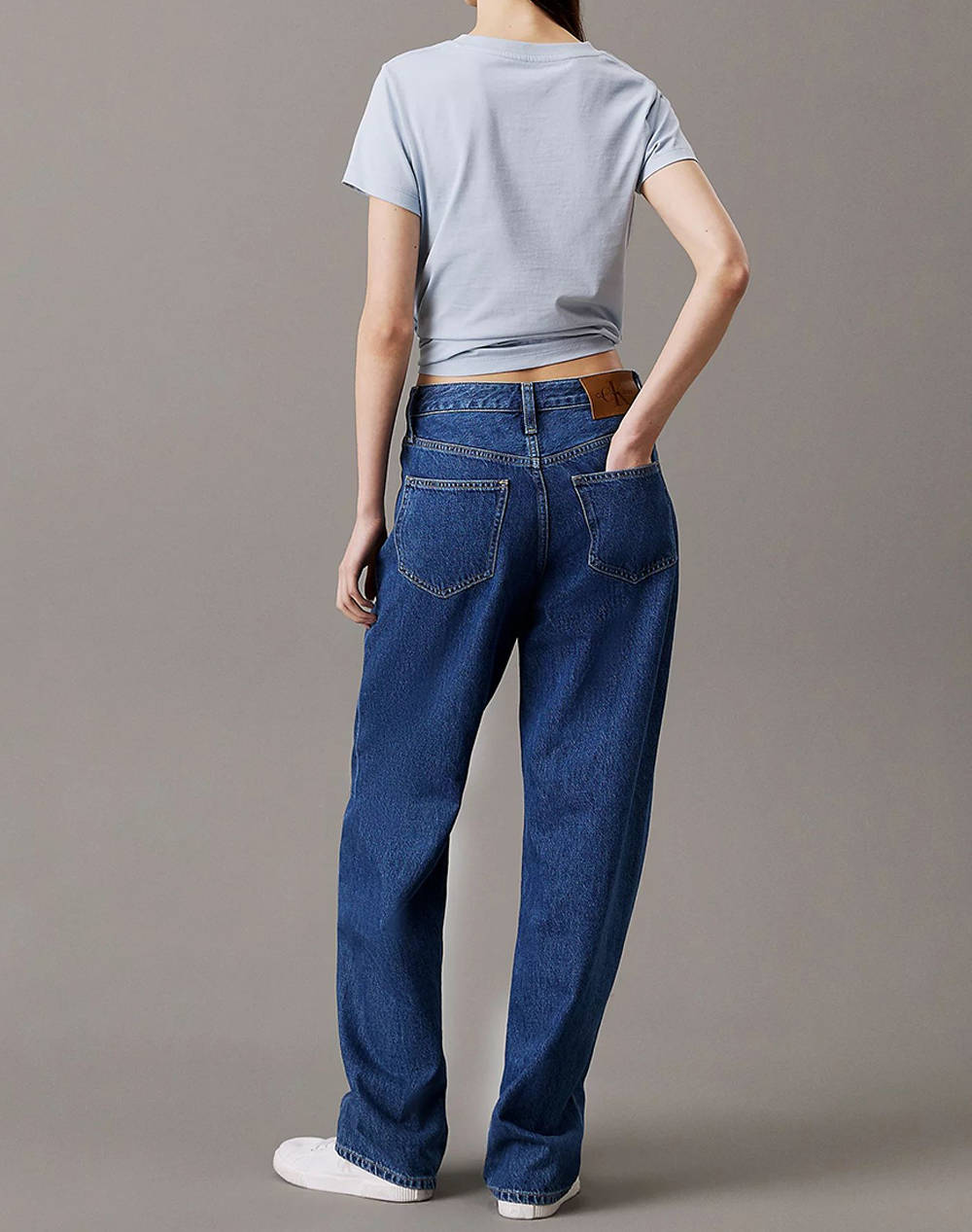 CALVIN KLEIN JEANS GRADIENT MONOLOGO SLIM TEE