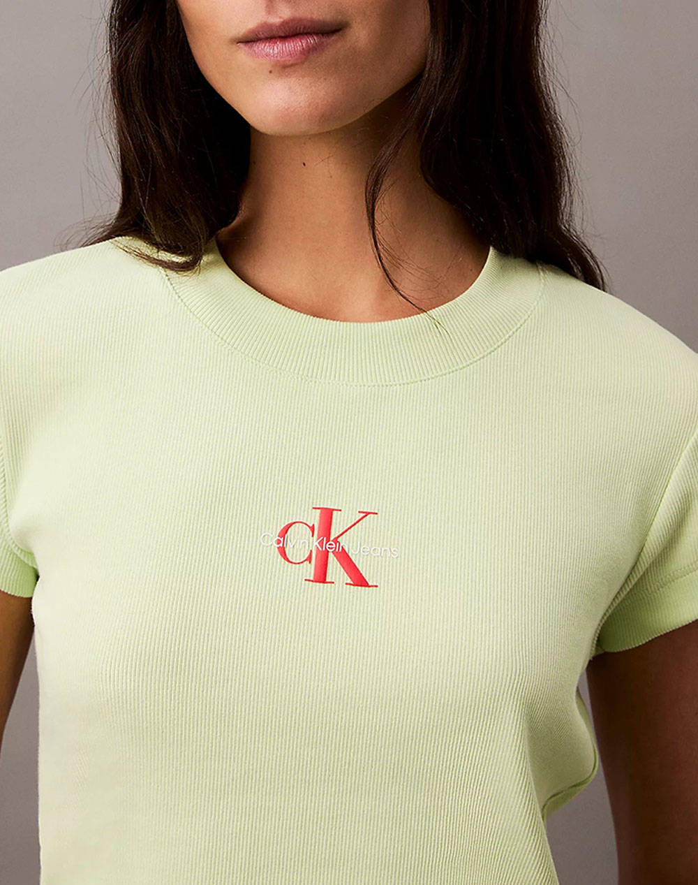 CALVIN KLEIN JEANS MONOGRAM BABY TEE