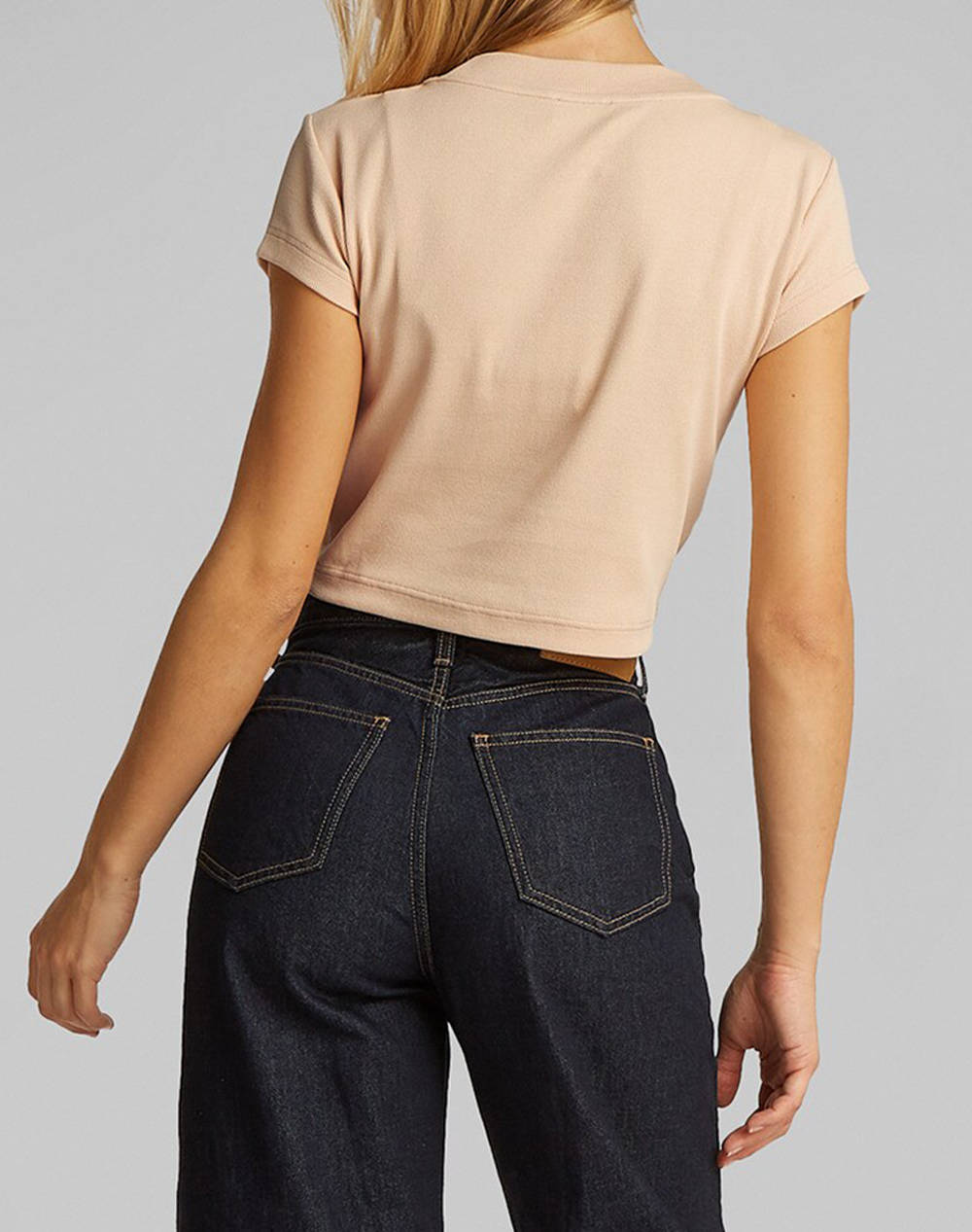 CALVIN KLEIN JEANS MONOGRAM BABY TEE