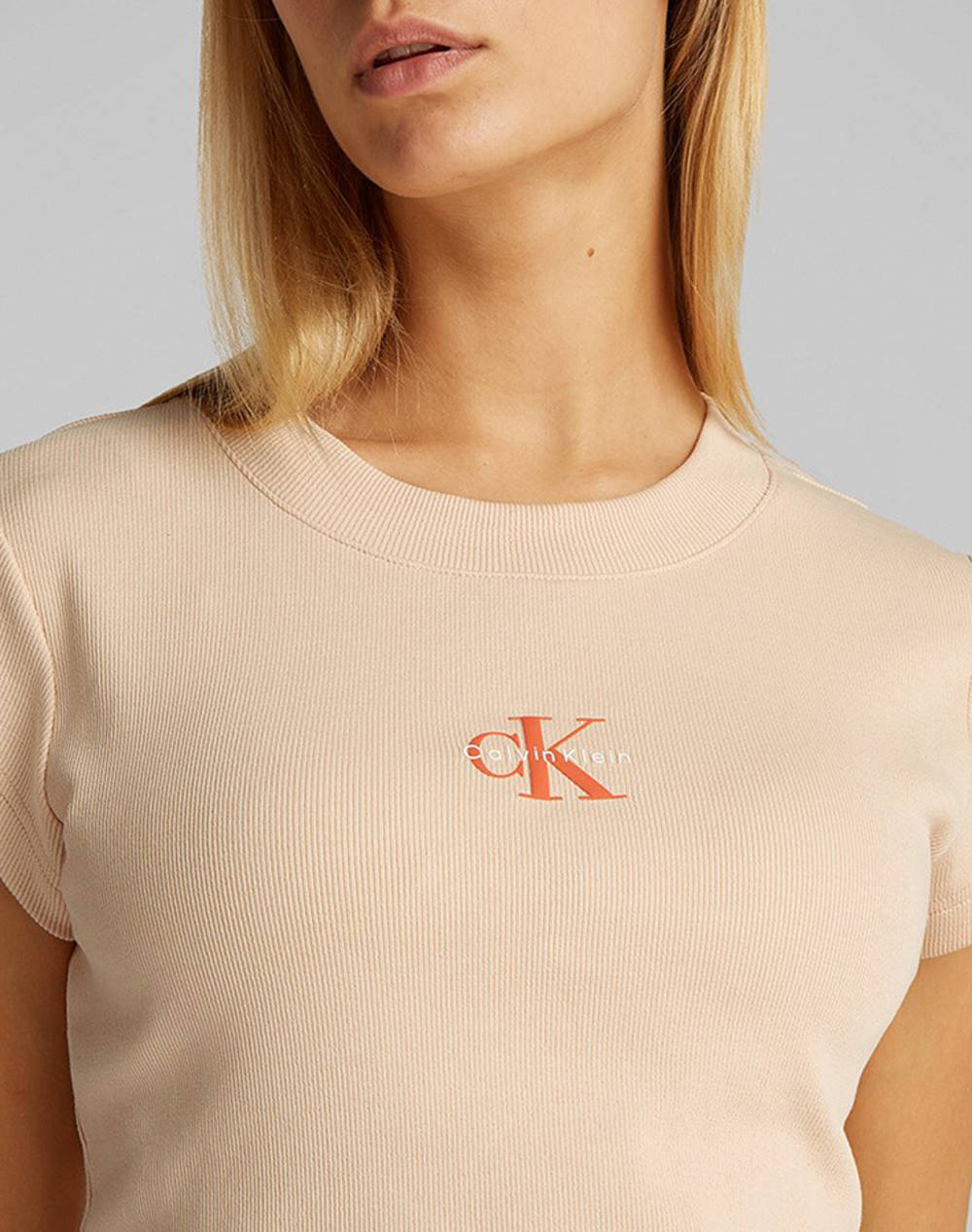 CALVIN KLEIN JEANS MONOGRAM BABY TEE