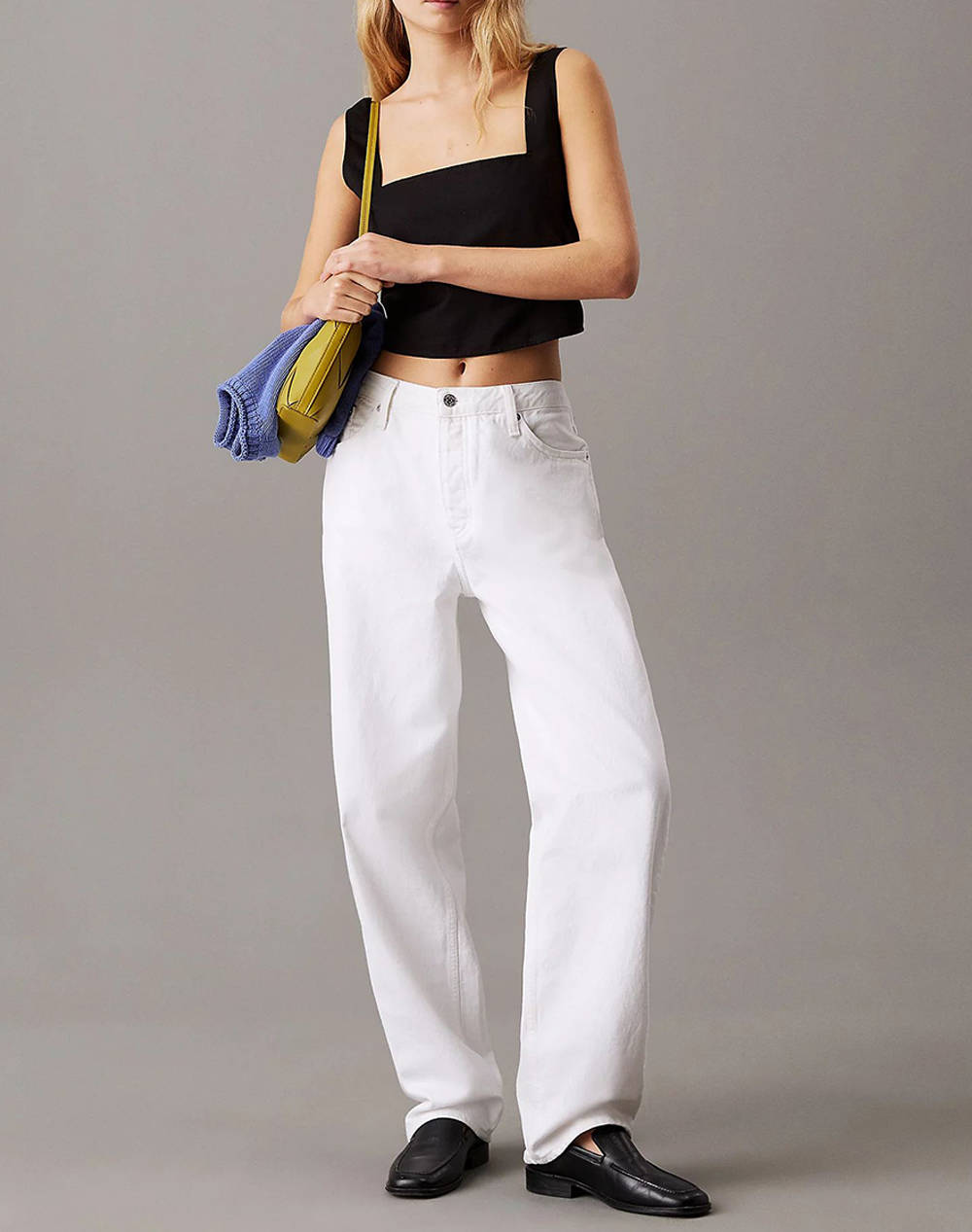 CALVIN KLEIN SOFT LINEN TOP