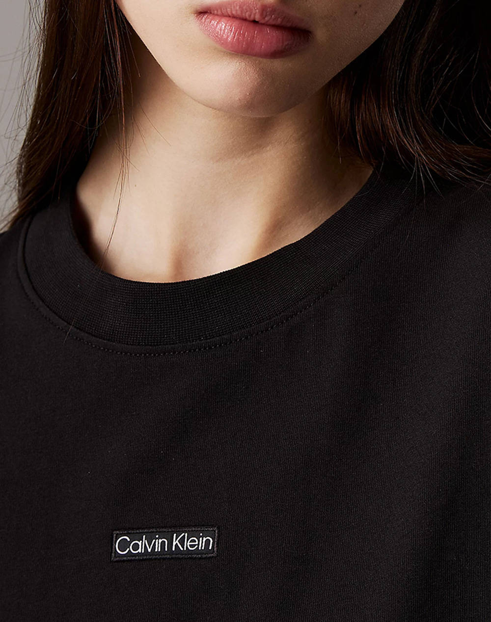 CALVIN KLEIN PLACED INST TEE DRESS