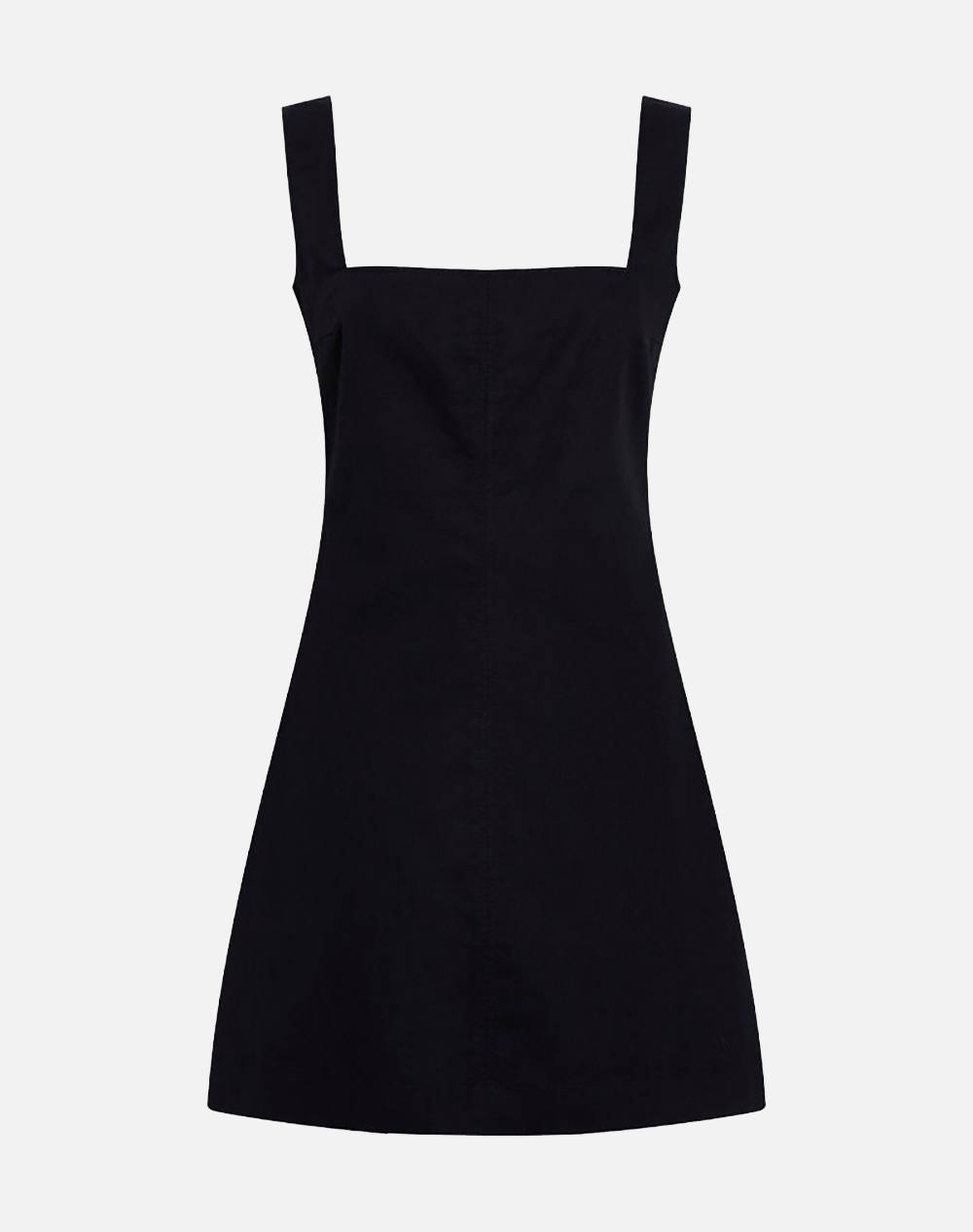 CALVIN KLEIN SOFT LINEN A-LINE DRESS