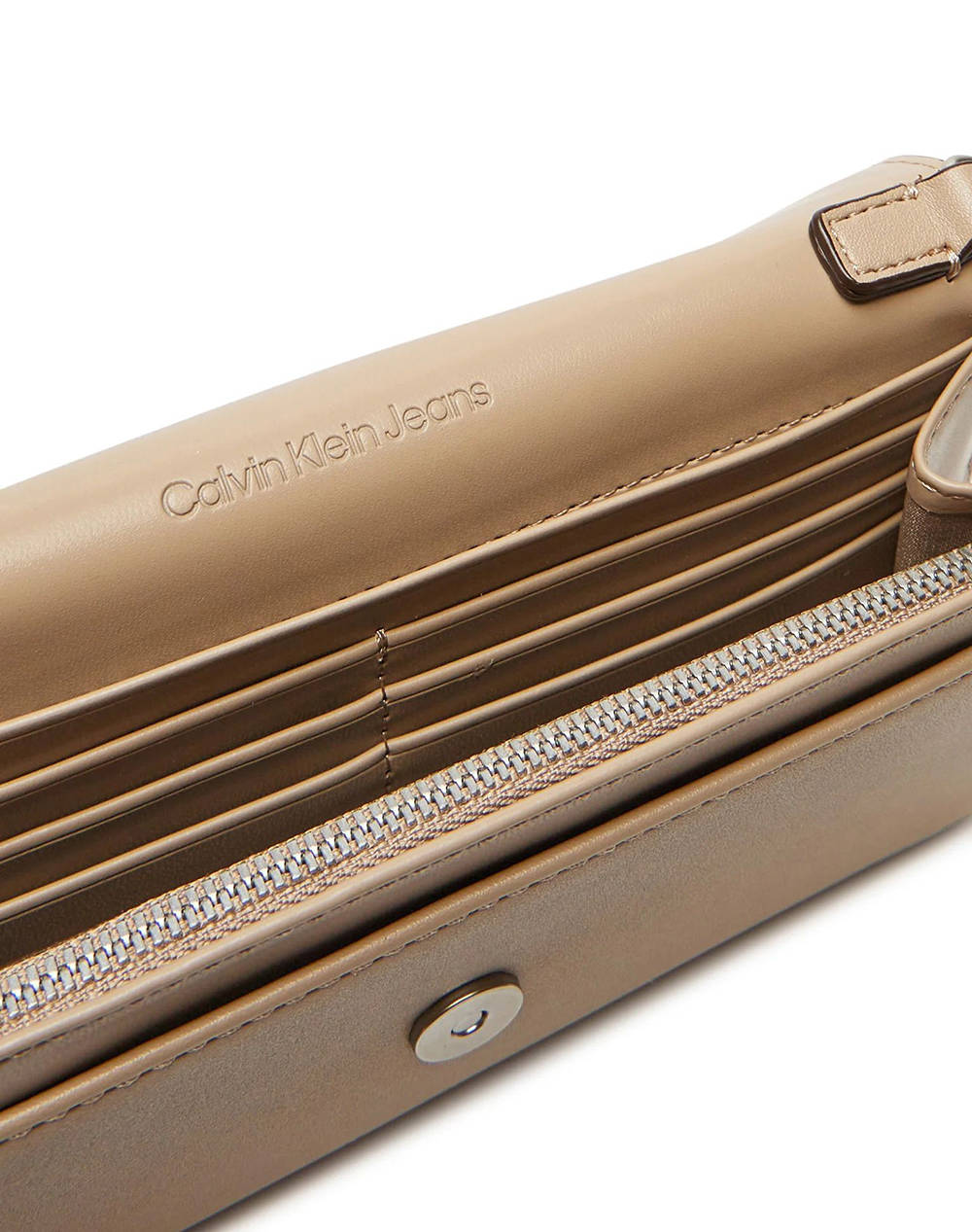 CALVIN KLEIN SCULPTED LONG FOLD STRAP WALLET (Размери: 19 x 11 x 2см.)