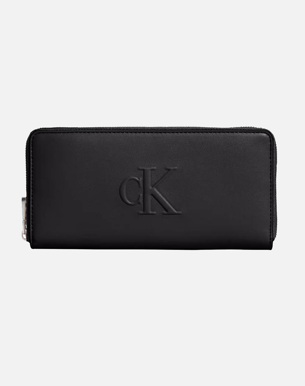CALVIN KLEIN SCULPTED ZIP AROUND WALLET (Размери: 19 x 2 x 9см.)