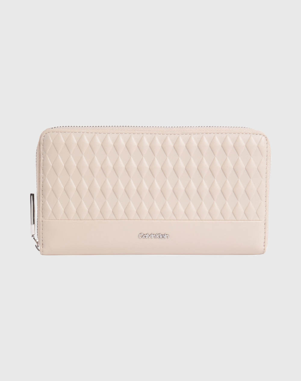 CALVIN KLEIN MINI QUILT LARGE ZIP AROUND (Размери:19 x 9 x 2см.)