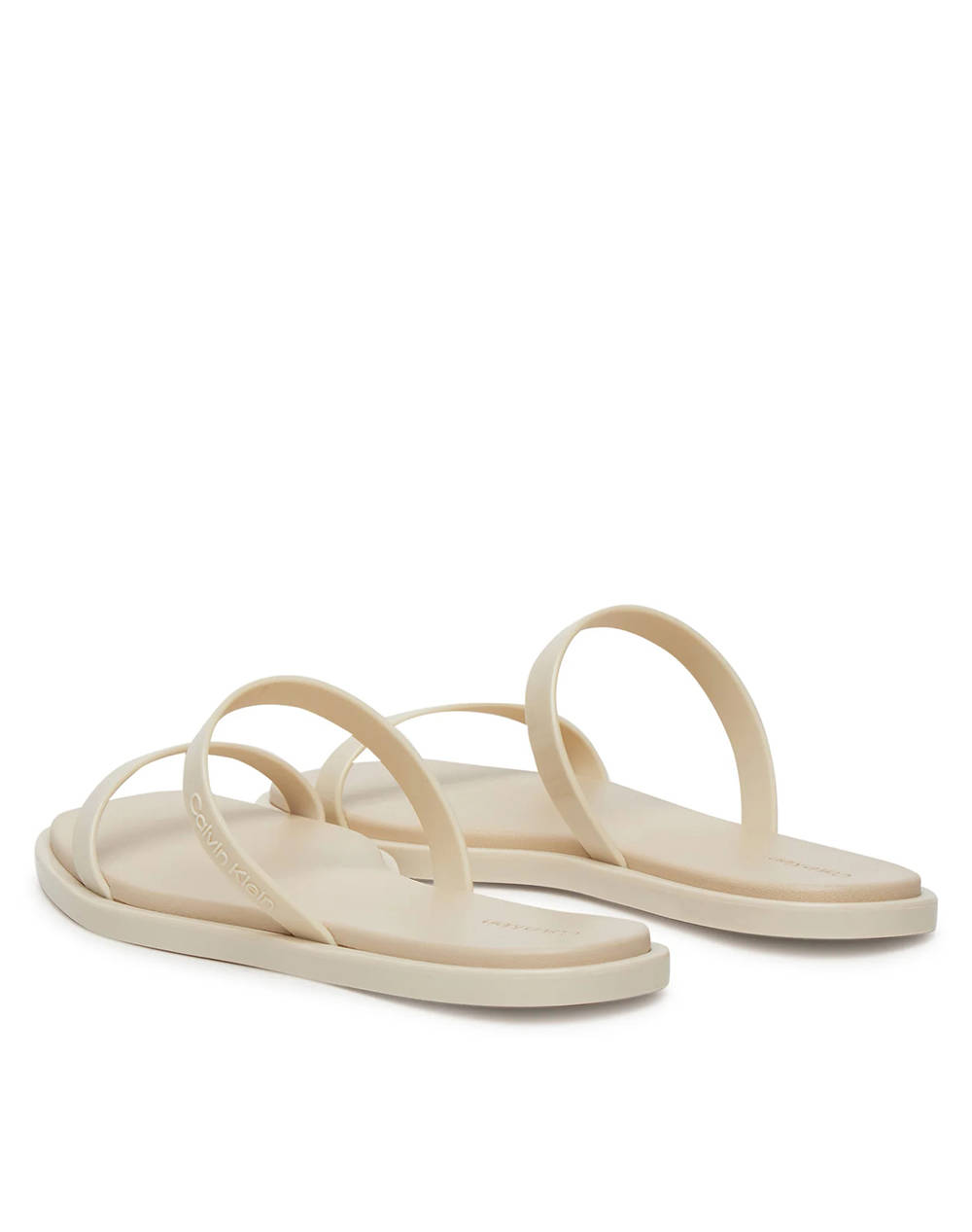 CALVIN KLEIN DOUBLE BAR SLIDE - JELLY