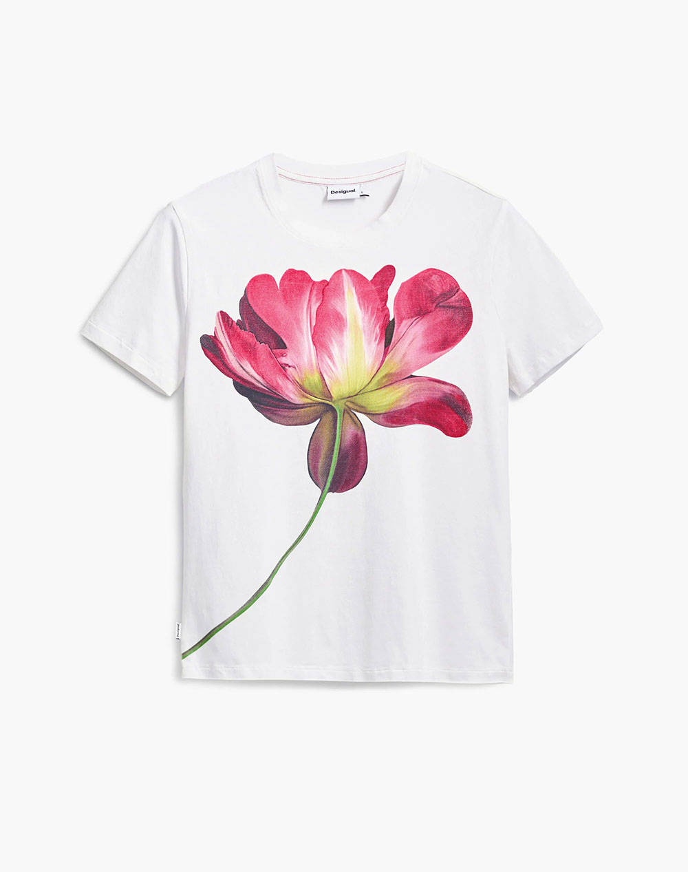 DESIGUAL D2 TS_PLATA ДАМСКА ТЕНИСКА