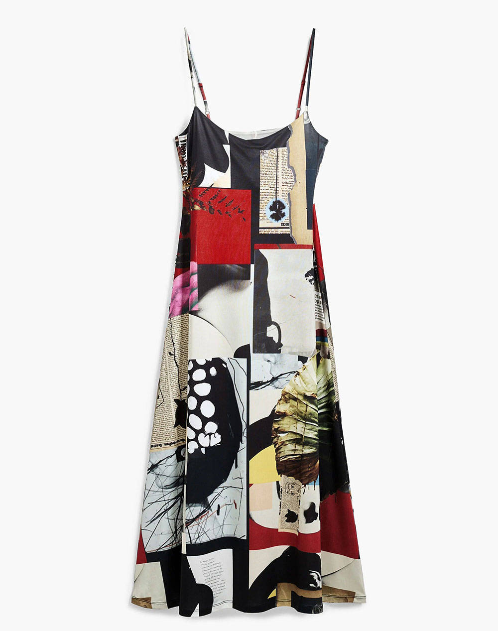 DESIGUAL D2 VEST_NEWSPAPER COL ДАМСКА РОКЛЯ