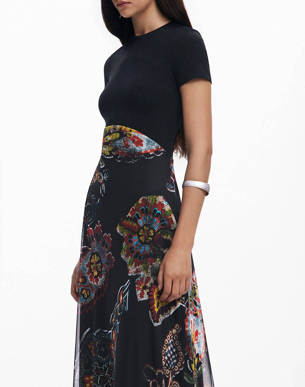 DESIGUAL D2 VEST_PAISLEY MESH_LACROIX ДАМСКА РОКЛЯ
