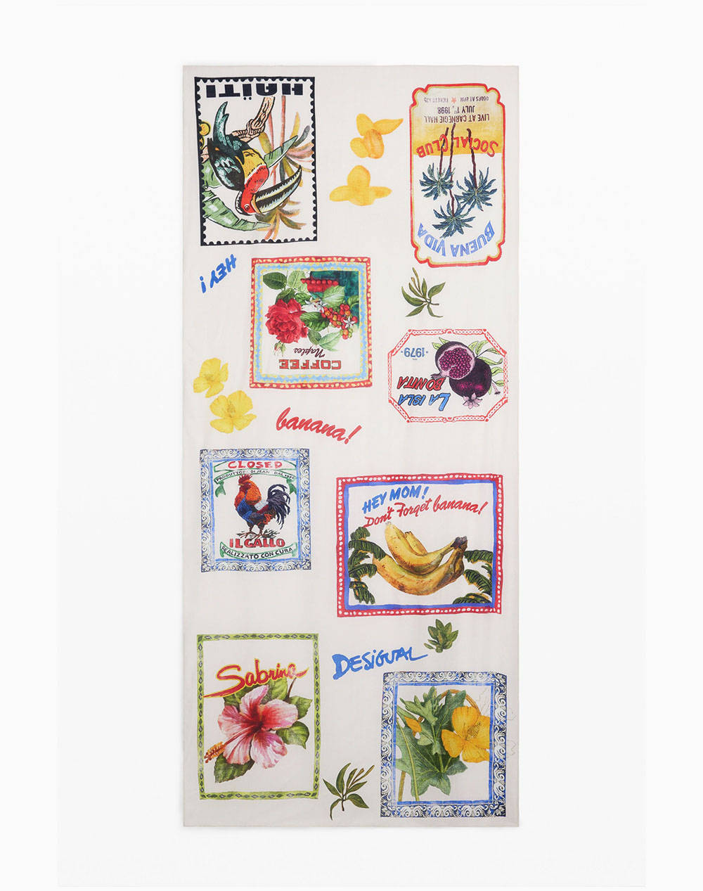 DESIGUAL D3 FOU_PARADISE RECTANGLE ДАМСКИ АКСЕСОАРИ