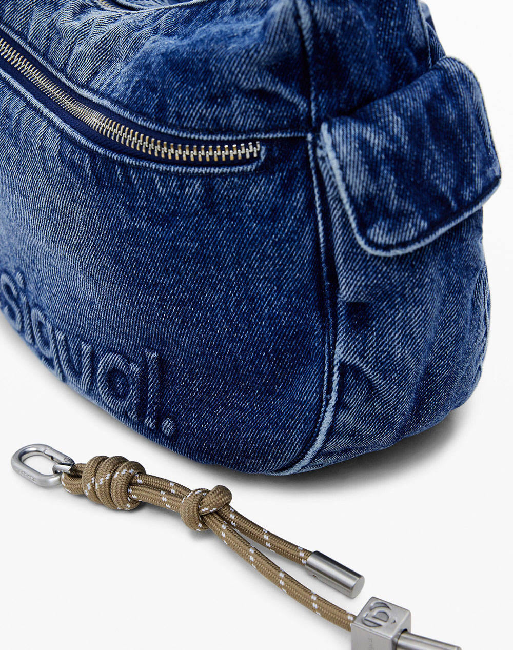 DESIGUAL D2 BAG_HALF LOGO ДАМСКА ЧАНТА (Размери: 23 x 23 x 8.5см.)