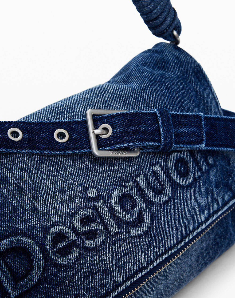 DESIGUAL D2 BAG_HALF LOGO ДАМСКА ЧАНТА (Размери: 28 x 18 x 12см.)