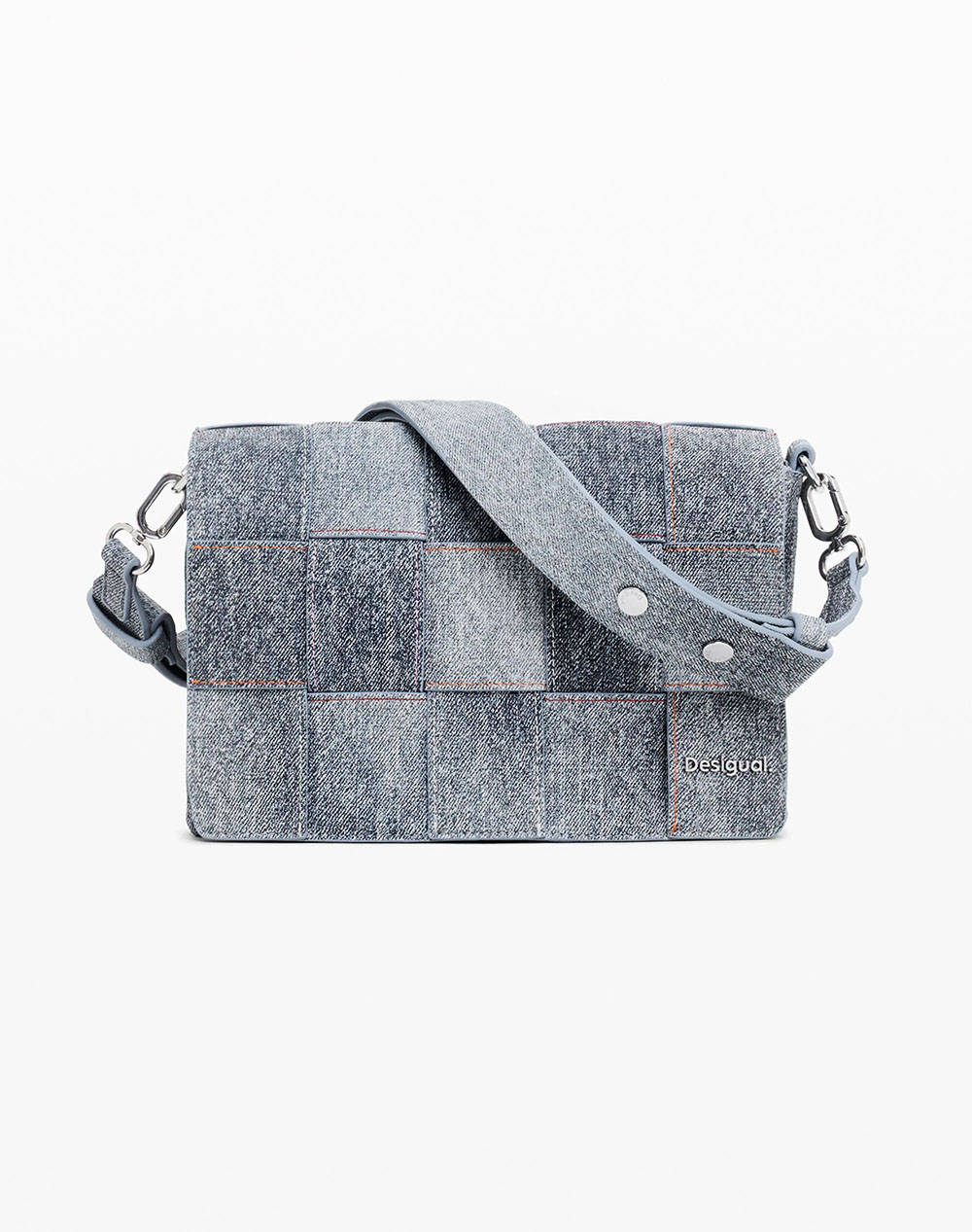 DESIGUAL D2 BAG_YOKO PU DENIM DOR ДАМСКА ЧАНТА (Размери: 27.50 x 17.50 x 6см.)